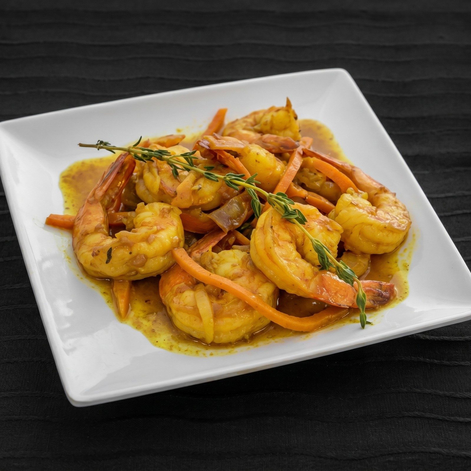 Shrimp Roti.